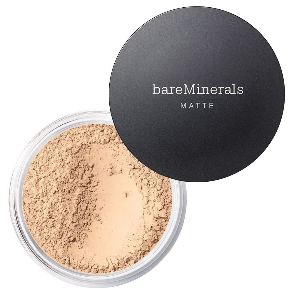 bareMinerals Original Matte Loose Powder Foundation SPF 15, Clean Mineral Powder Face Makeup, She... | Amazon (US)