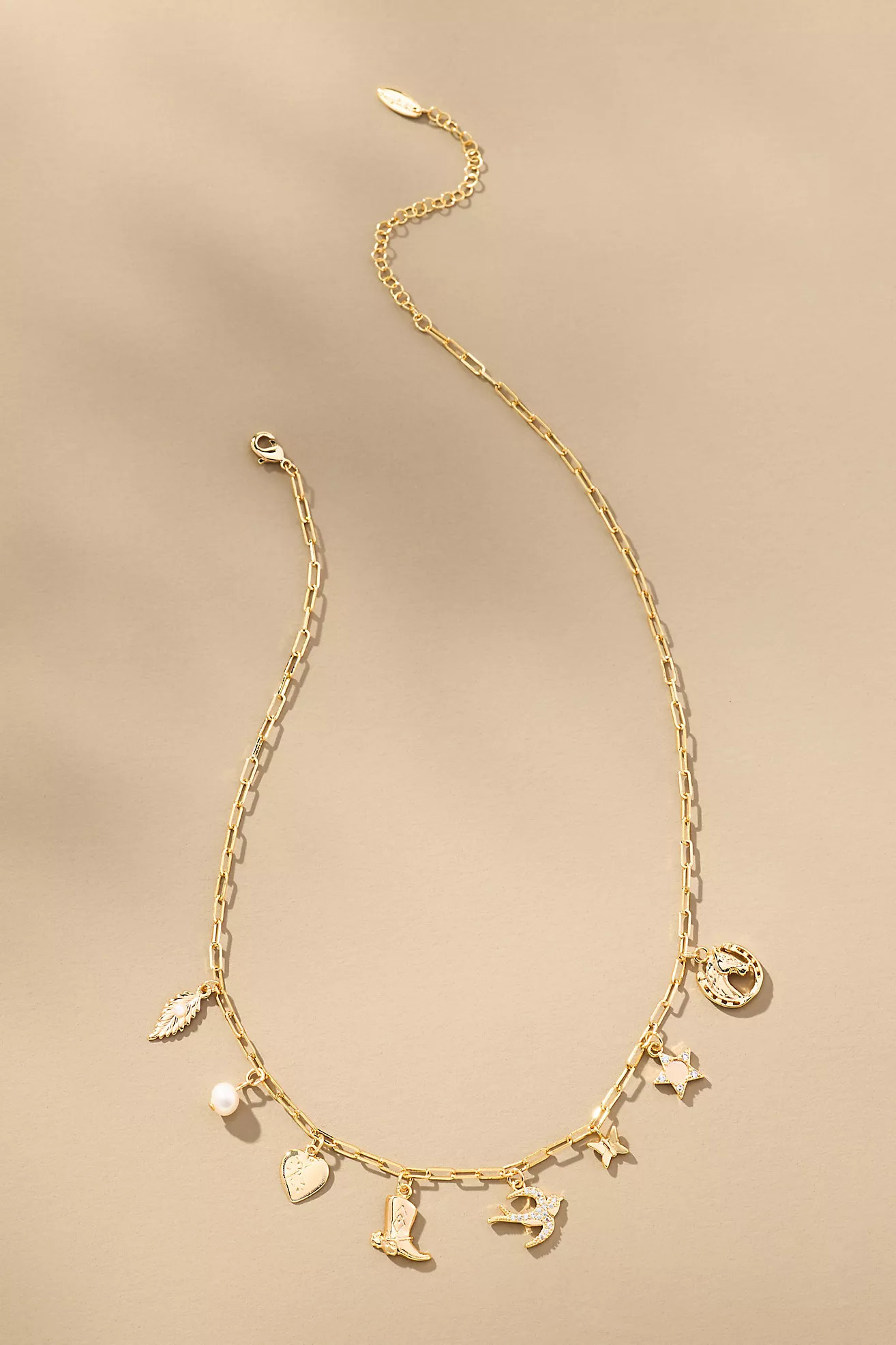 Western Charm Link Necklace | Anthropologie (US)