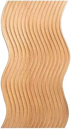 Nordic Style Cutting Board, Beech Wood, Charcuterie, Kitchen and Food Display, Corrugated Grooved... | Amazon (US)