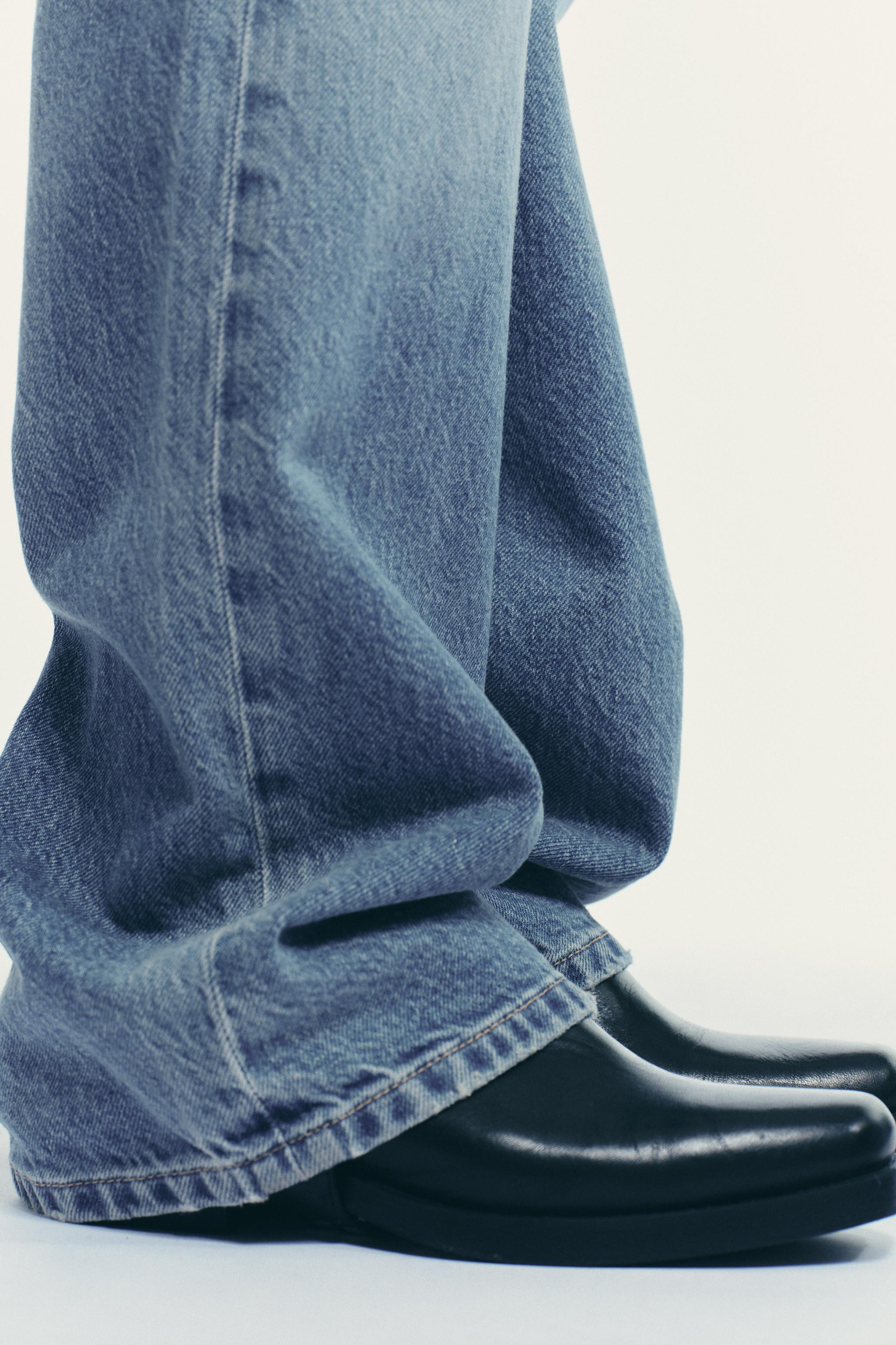 TRF MID-RISE WIDE LEG JEANS | Zara US