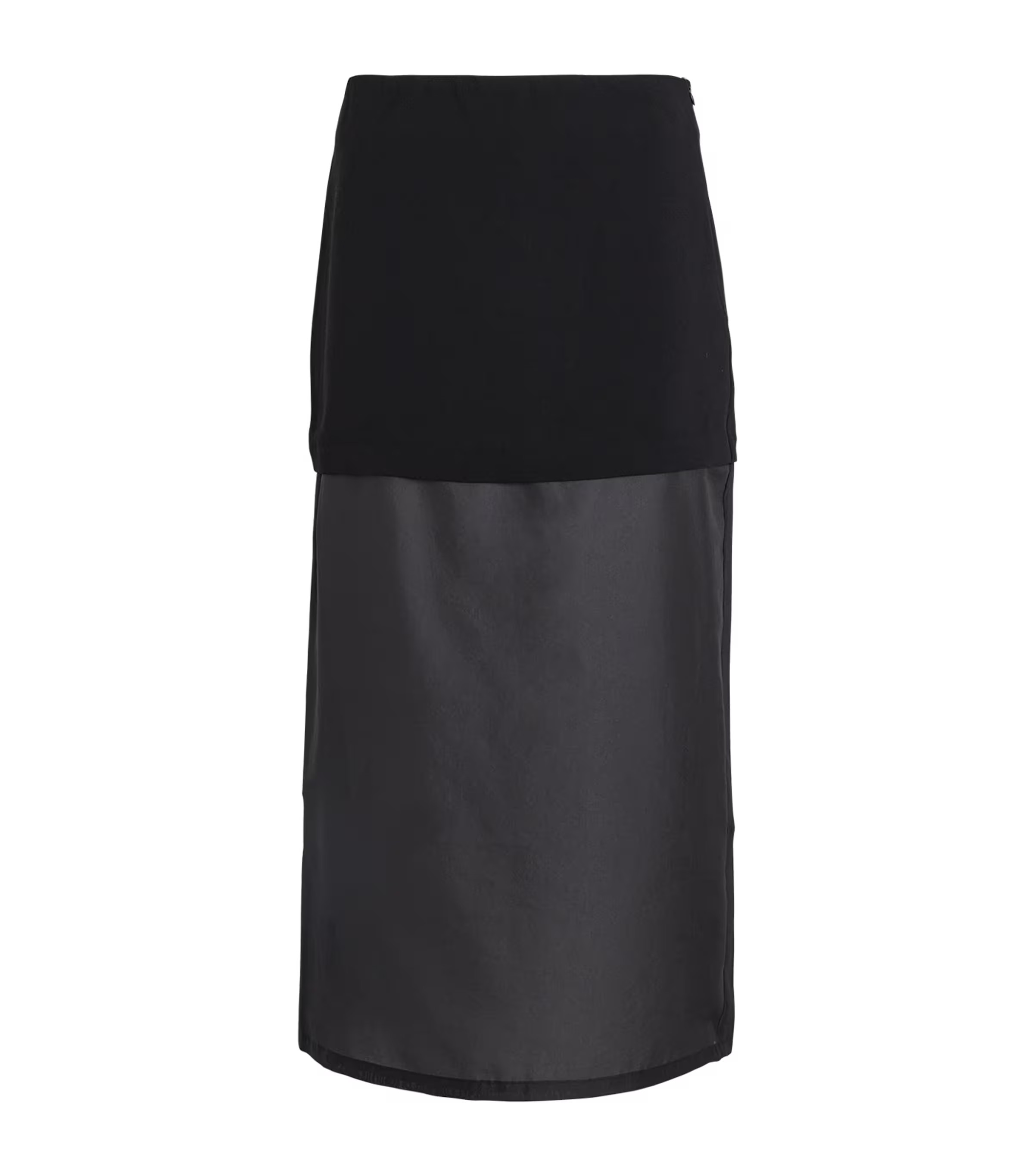 Black Crepe Bardi Midi Skirt | Harrods