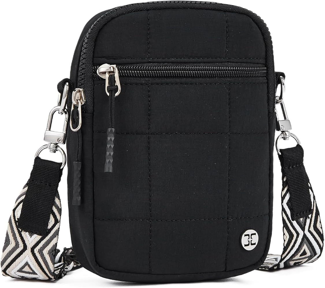 Telena Puffer Small Crossbody Bags for Women Cell Phone Purse Cross Body Bag | Amazon (US)
