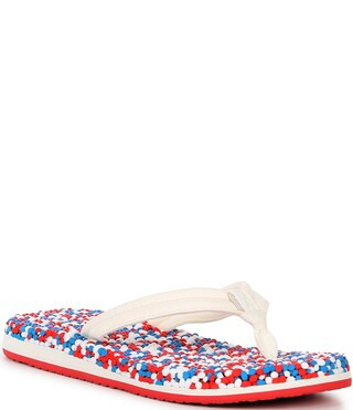 Sanuk Women's Bubblecush Rainbow Flip Flops | Dillard's | Dillard's