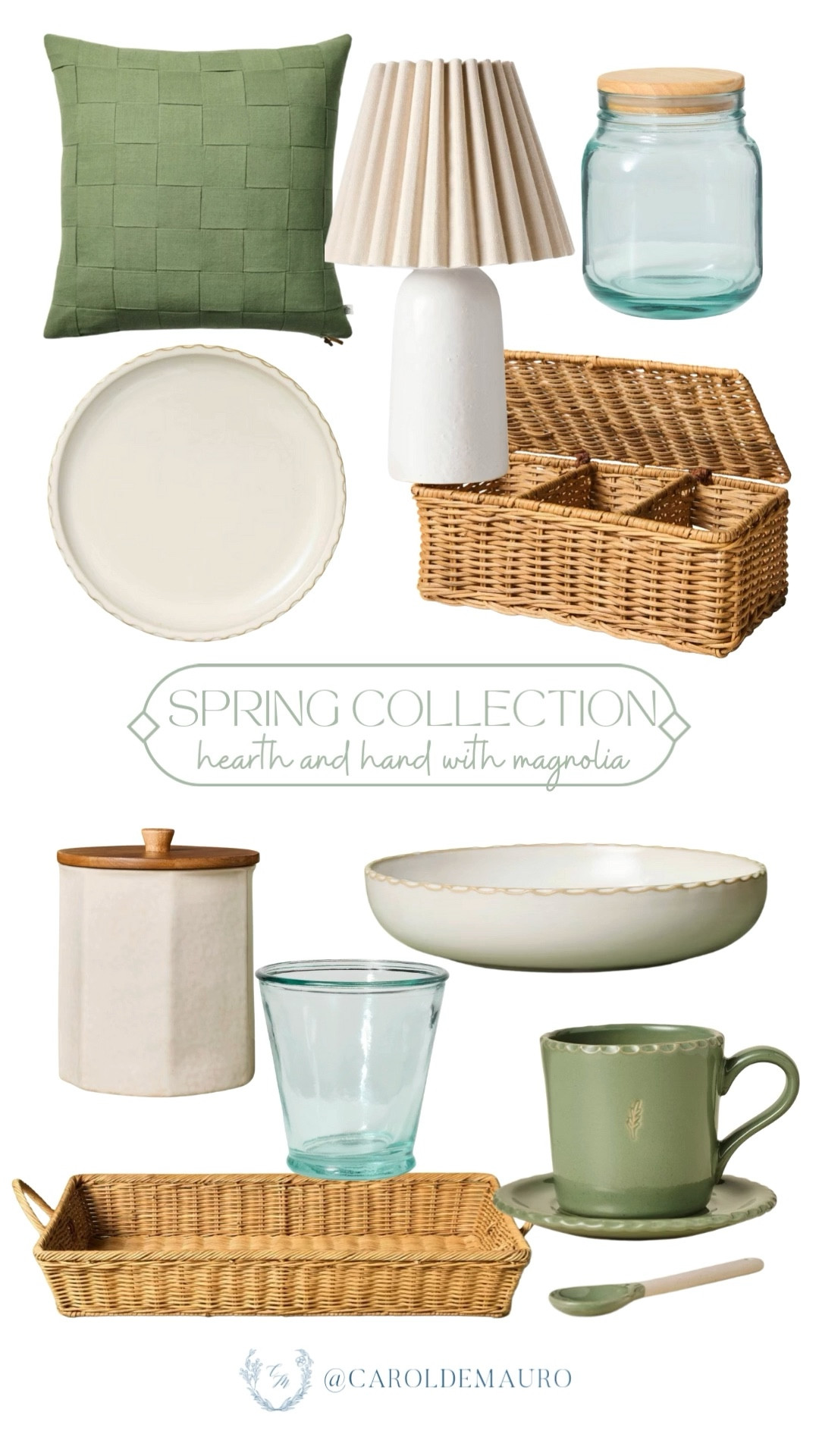 Bringing a touch of the outdoors inside with these earthy greens and natural woven textures! It’s the perfect refresh to make your home feel bright and airy for the new season.

living room style, entryway decor, table vignette, rattan organization, tableware, neutral home, home refresh, target 

#LTKSeasonal #LTKU #LTKHome