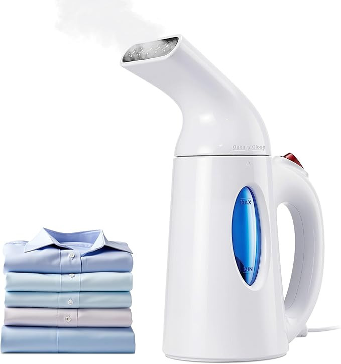 Steamer for Clothes, Clothes Steamer Handheld for Travel | Removes Wrinkles from All Fabrics,18-M... | Amazon (US)