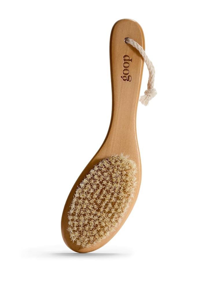 goop Beauty Dry Brush | Detoxifying Body Exfoliator | Wooden Handle with Natural Biodegradable Si... | Amazon (US)