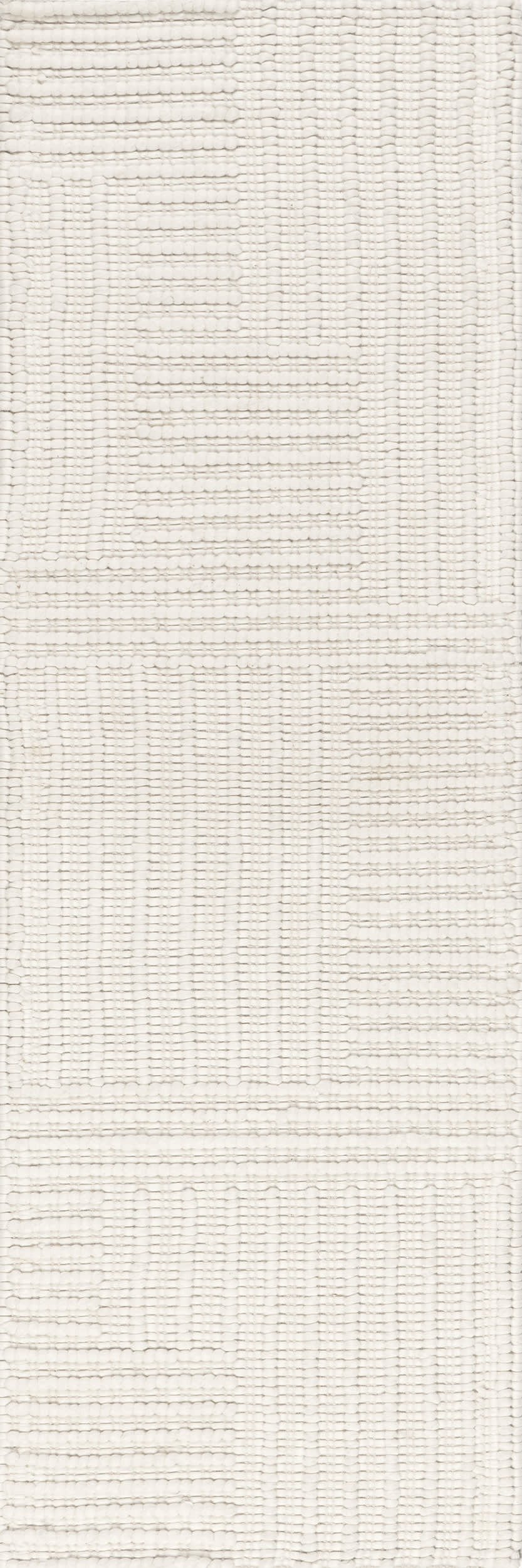 Ivory Skye Modern High-Low 2' 6"" x 6' rug | Rugs USA
