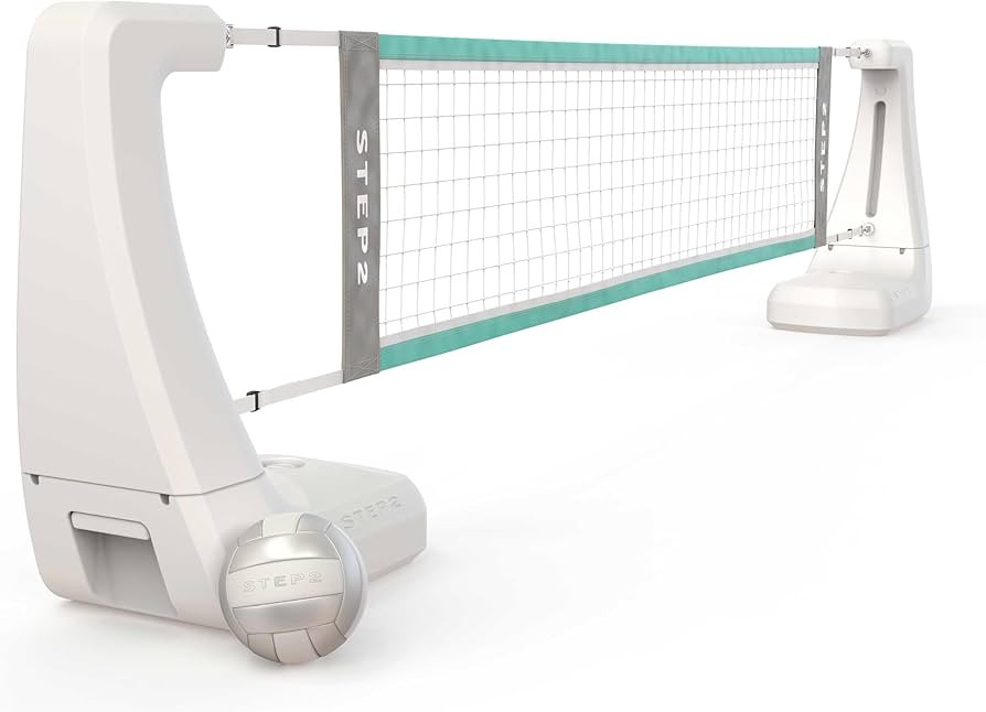 Step2 Vero Pool Volleyball Net, Outdoor/Indoor Waterproof Patio Furniture, Made of Durable Plasti... | Amazon (US)