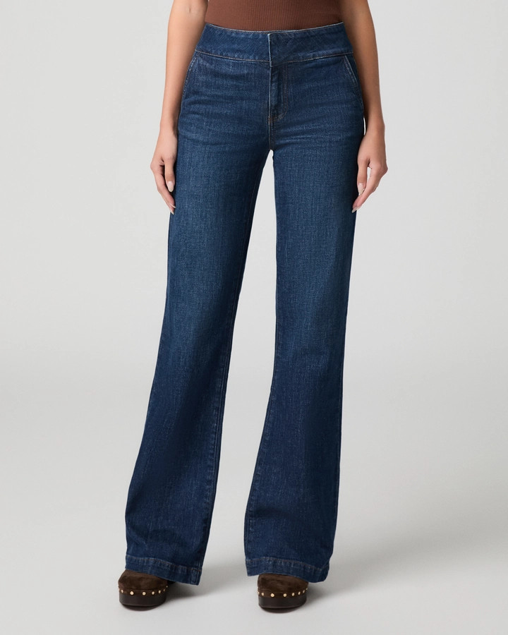 Leenah Wide Leg Trouser | Paige