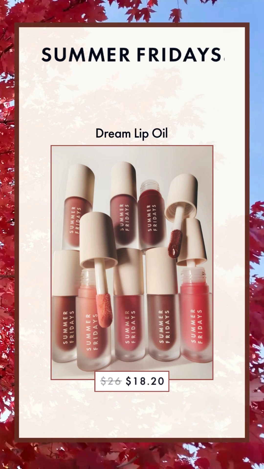 Summer Fridays is having a 30% off sale and it’s too good to miss! 🤎✨ My favorite lip oil is only $18 right now — such a steal! Plus, get a free tote with purchases over $75. Everything is linked! #SummerFridays #BeautySale 

#LTKGiftGuide #LTKHoliday #LTKCyberWeek