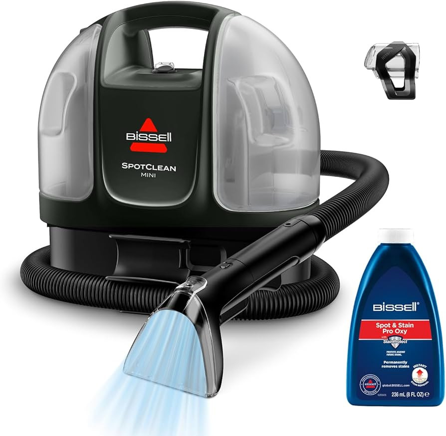 Bissell SpotClean Mini Polsterreiniger Gerät mit Kabel, Tragbarer Teppichreiniger, Optimal für ... | Amazon (DE)