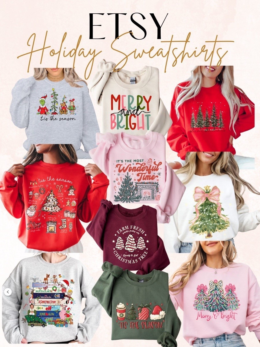 The cutest holiday sweatshirts! Perfect for Christmas party or for teachers!🎄


Holiday sweatshirts, Christmas sweaters, ugly Christmas sweaters, Etsy holiday sweatshirts, midsize fashion, petite fashion, Christmas sweatshirt

#LTKFindsUnder50 #LTKHoliday #LTKSeasonal