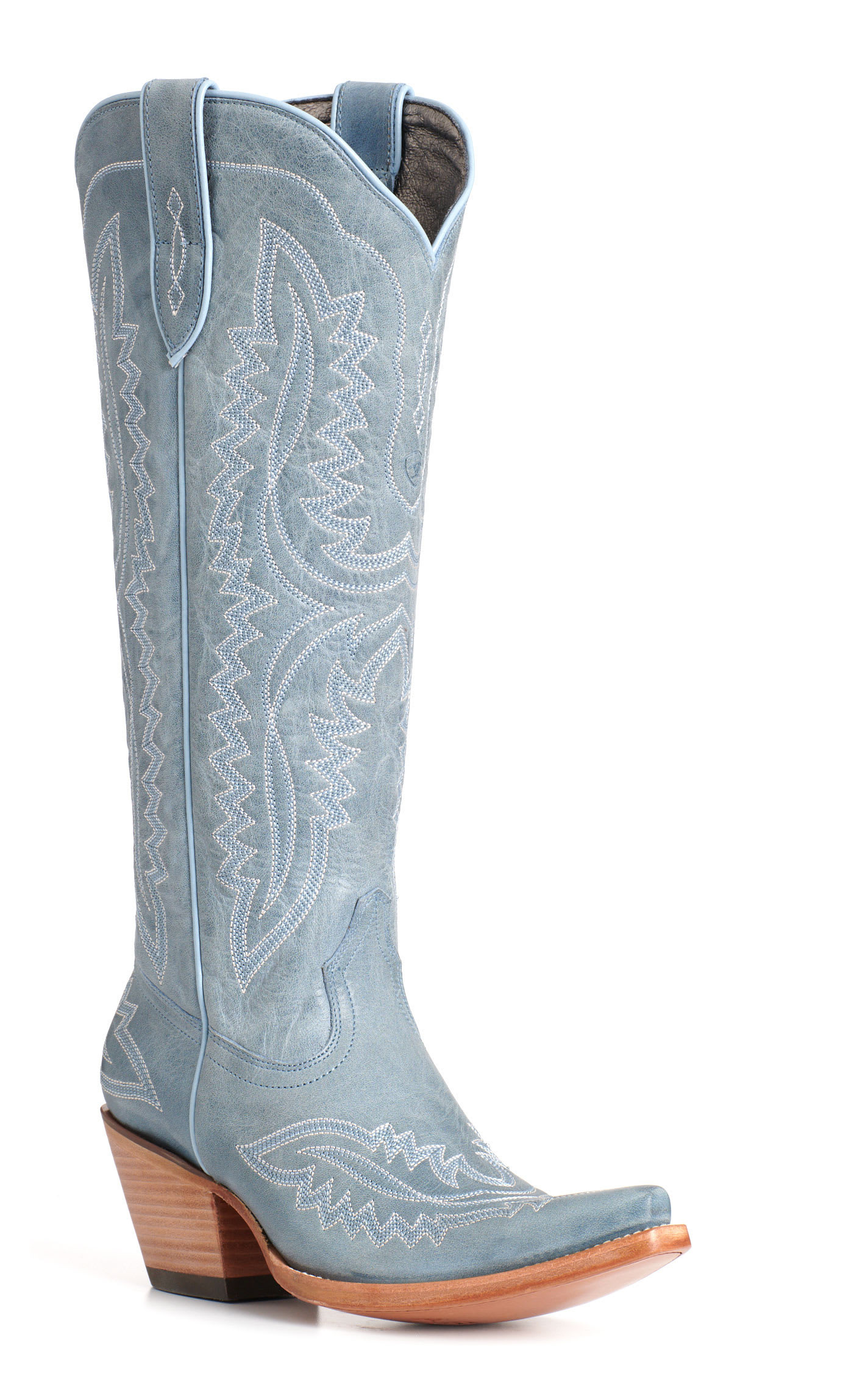 Ariat Women's Casanova Vintage Blue Snip Toe Tall Cowboy Boots - 8.5xB - From Cavender's | Cavender's