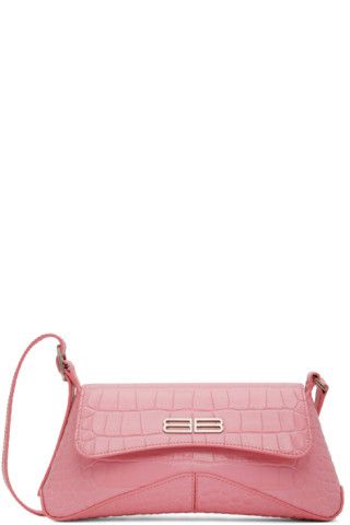 Pink Small XX Flap Shoulder Bag | SSENSE