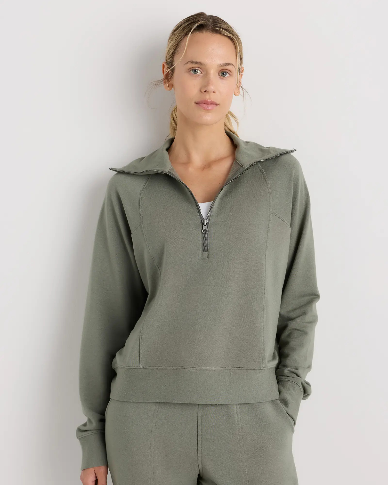 SuperSoft Fleece Half Zip | Quince