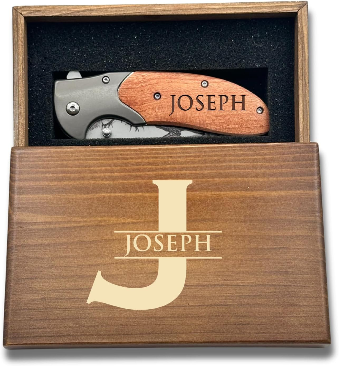 Custom Engraved Folding Pocket Knife – Personalized Knife for Men, Dad, Husband – Hunting, Ca... | Amazon (US)