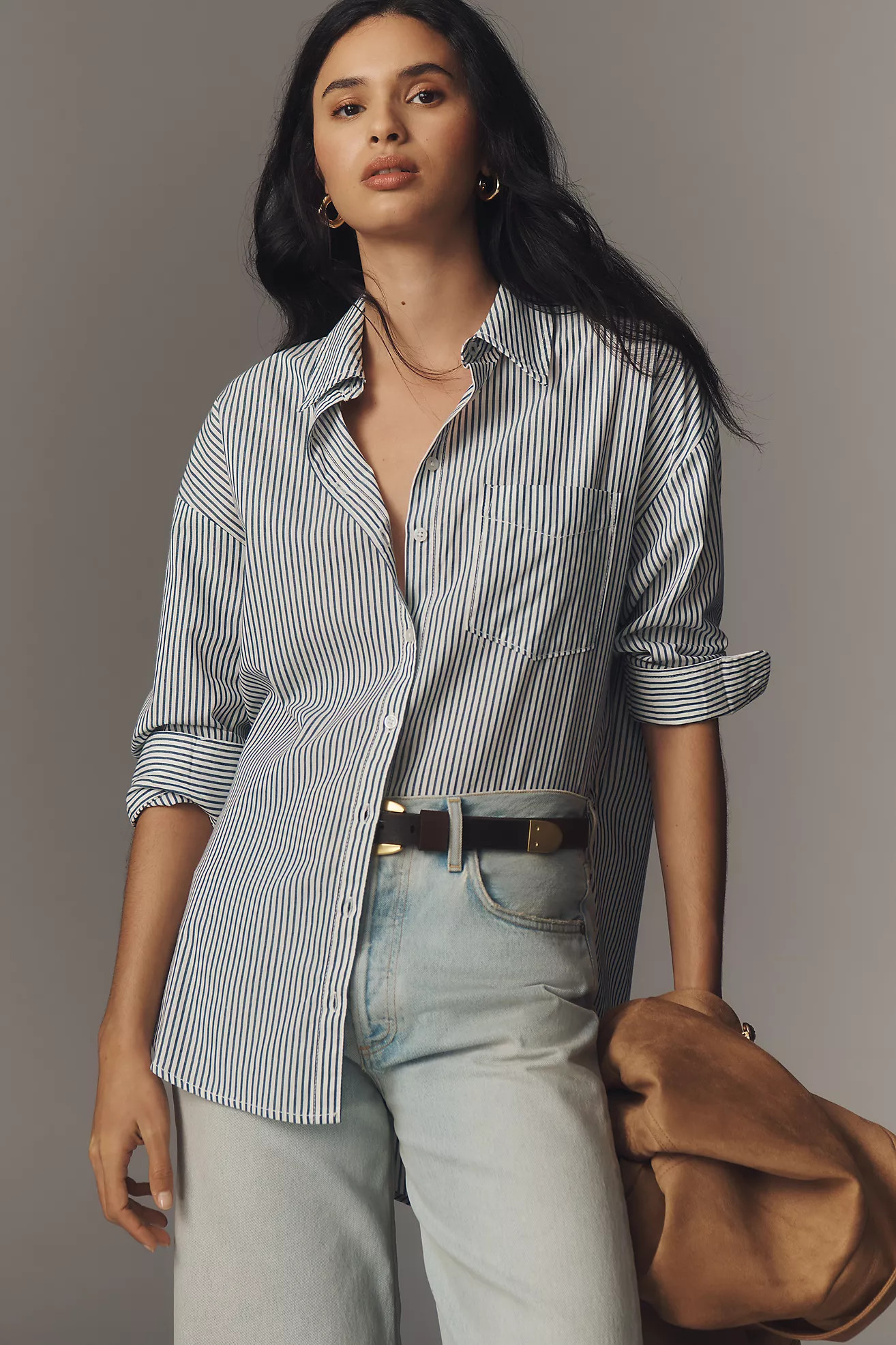 The Bennet Buttondown Shirt by Maeve | Anthropologie (US)