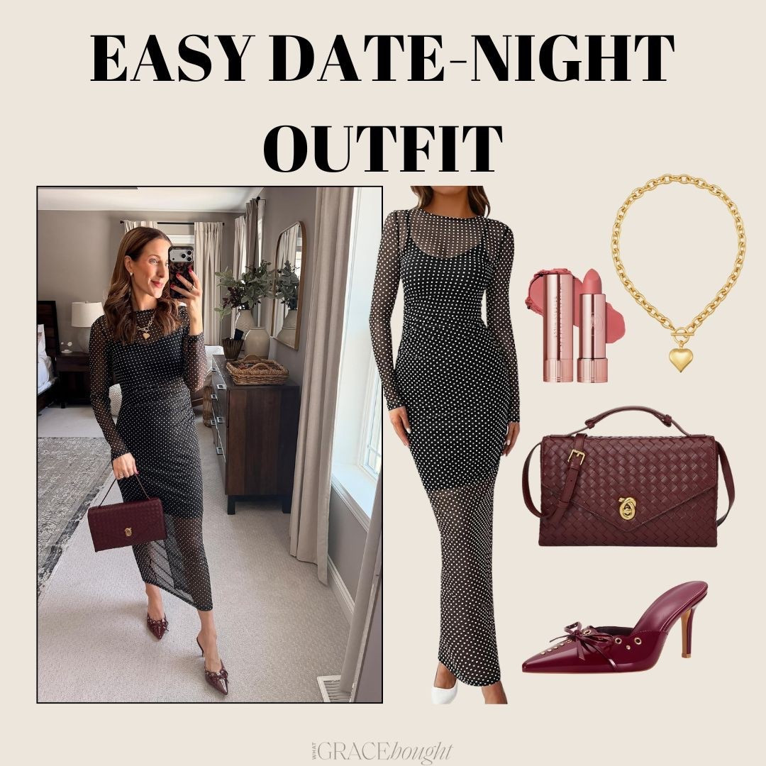 Easy date night outfit from Amazon! 

#LTKValentine