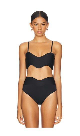 Bahia Maria Wave Top in Black. - size XS | Revolve Clothing (Global)