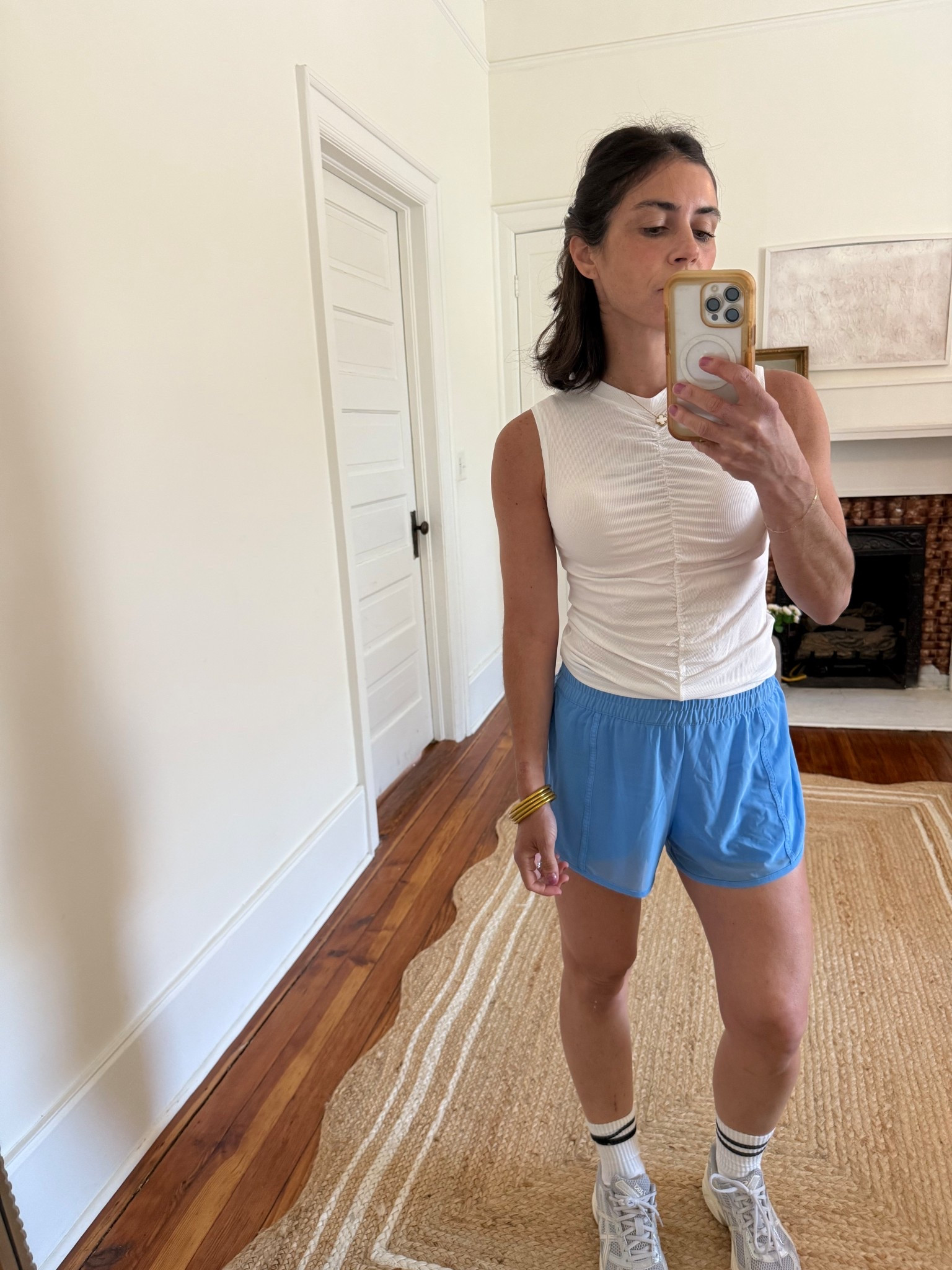 Small in both, Walmart 

#LTKmomlife #LTKmorningroutine #LTKfitnessgoals