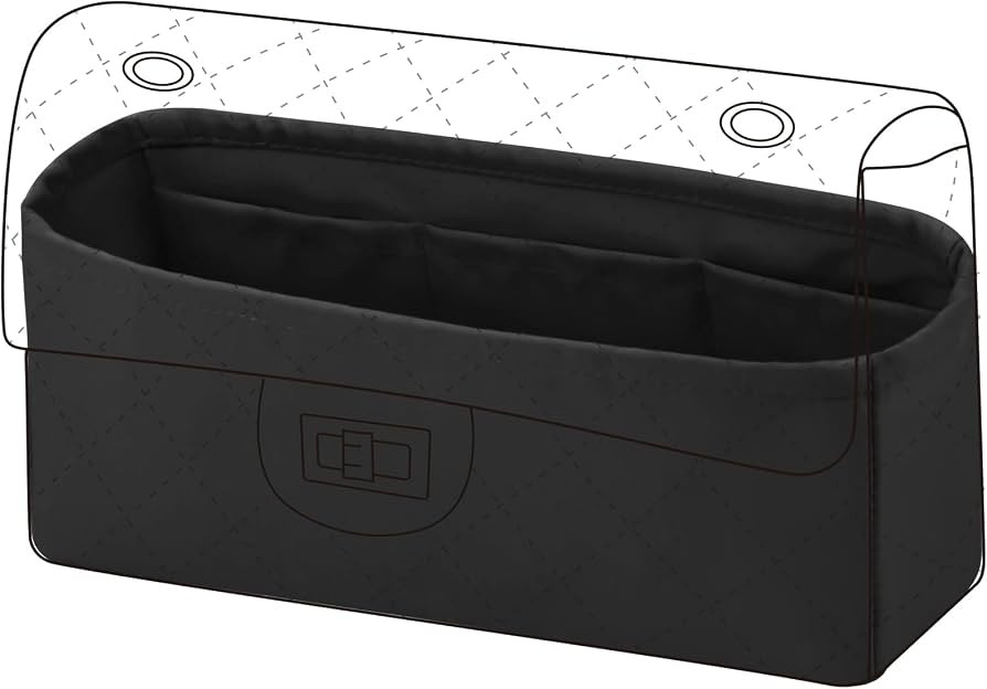 DGAZ Silky Purse Organizer Insert for Chanel 2.55 Bags, Luxury Handbag & Tote Organizer, Simplici... | Amazon (US)