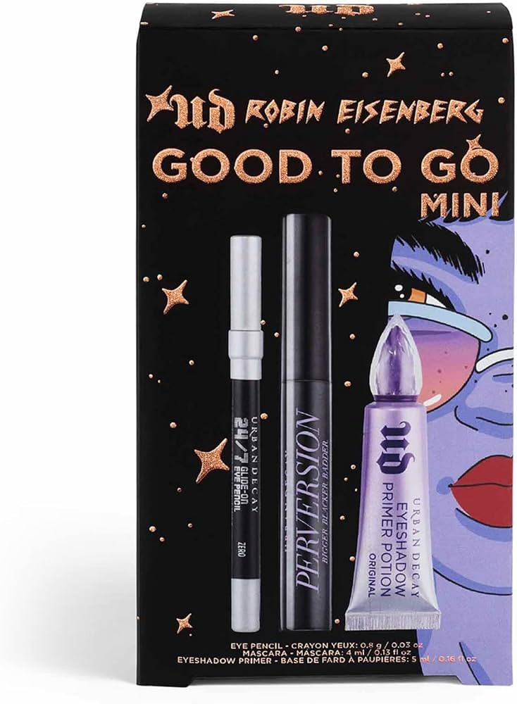Urban Decay x Robin Eisenberg Good to Go Mini Holiday Makeup Gift Set - Includes Travel-Size Eyes... | Amazon (US)