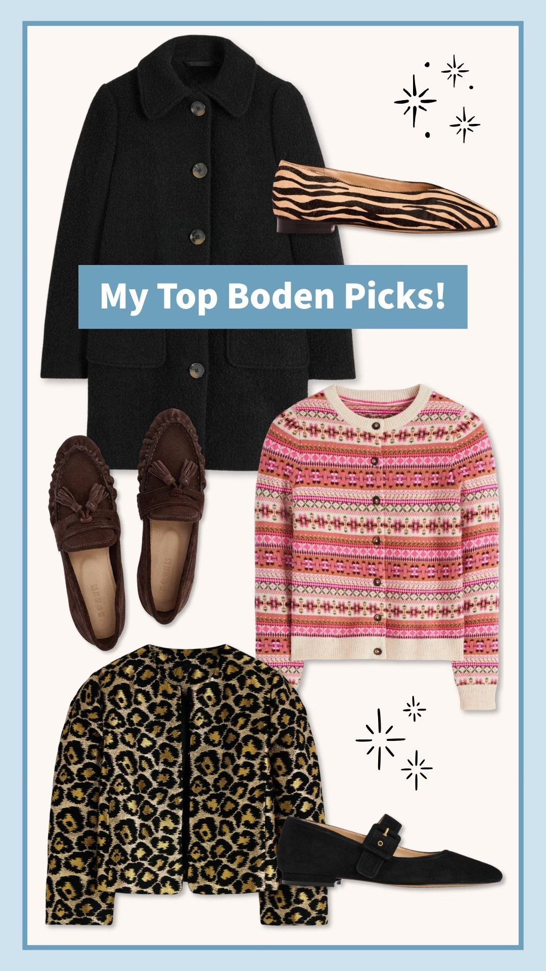 Sharing my top picks from @Boden’s recent collection. I can’t get enough of their colorful new pieces for fall (fair isle sweaters for the win!)! #Boden #MiniBoden #Ad
