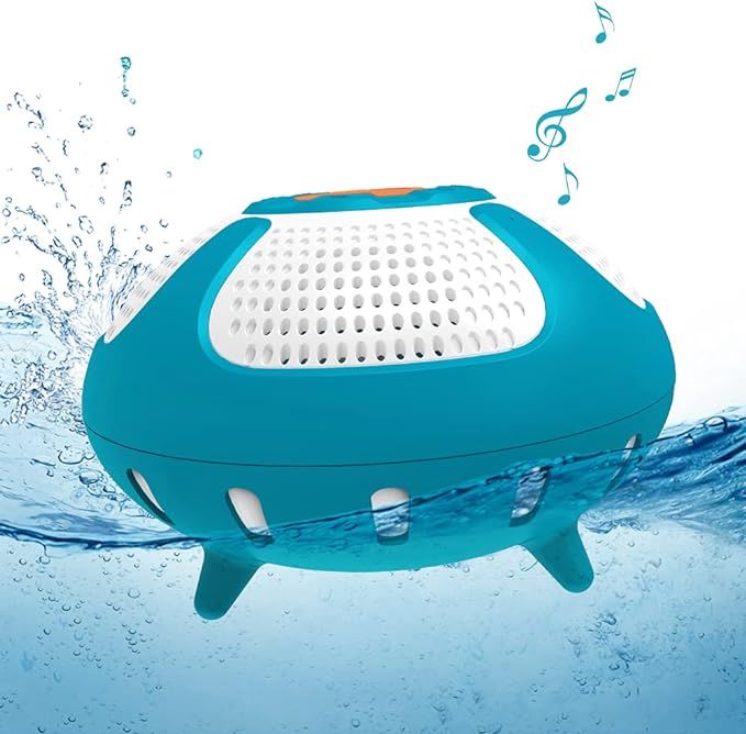 Pool IPX7 Waterproof Bluetooth Speaker Portable Wireless Shower Floating Speakers with Deep Bass ... | Amazon (US)