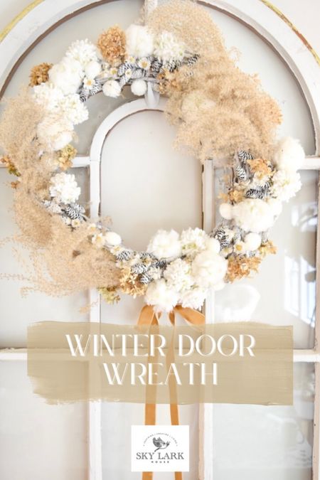 On the blog I am sharing how you can make this winter wreath. Supplies are linked below !

#LTKhome #LTKSeasonal