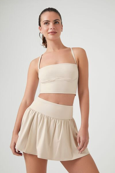 Active High-Rise A-Line Skort | Forever 21