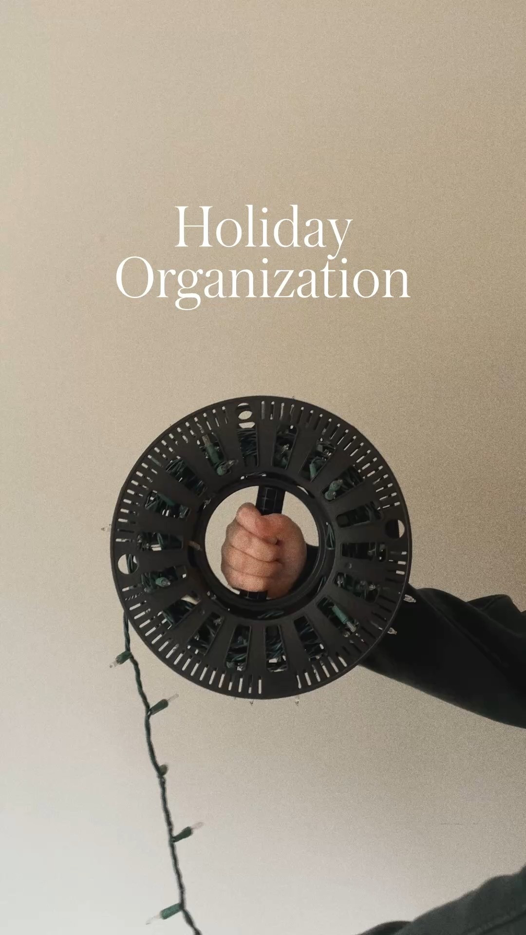 Holiday Organization | Shop Christmas light organizers, gift wrap storage, ornament totes, and wreath bags from @wayfair. #ad #wayfairpartner #wayfair