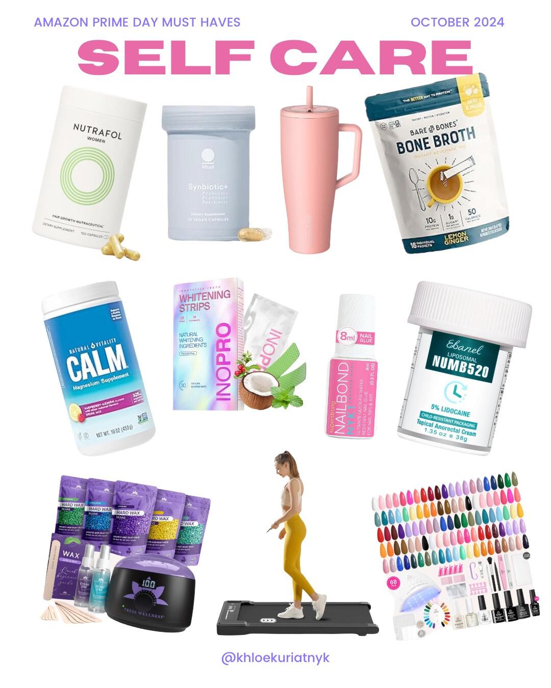 Amazon Prime Day - Self Care and Wellness. I’ve been practicing self care as much as I can this year. I take my supplements, I move my body, I’ve even become a DIY girly. These are all the products I use on a regular basis to feel good on the inside and out. Don’t miss out on these Prime Day deals! #founditonamazon #ad #amazonpartner @amazon

#LTKFitness #LTKxPrimeDay #LTKSaleAlert