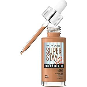 Maybelline Super Stay Up to 24HR Skin Tint, Radiant Light-to-Medium Coverage Foundation, Makeup I... | Amazon (US)