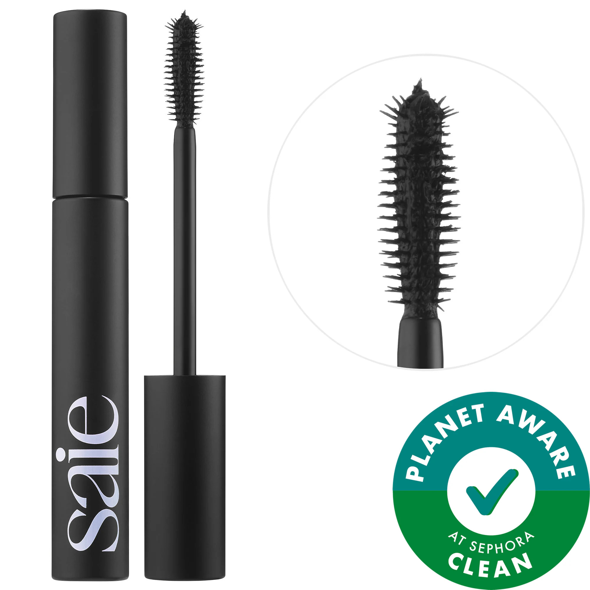 Saie Mascara 101 Lengthening and Lifting Black 0.31 oz / 10 g | Sephora (US)