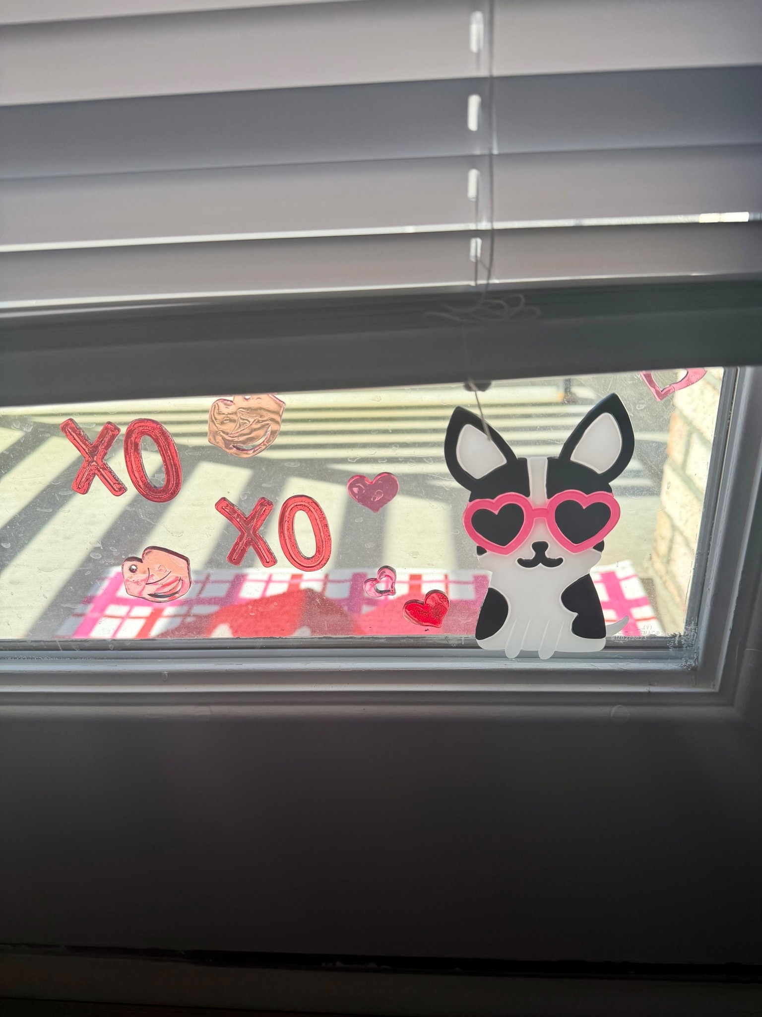 okay but did my Valentine’s Day decor sneak its way in again orrrr 😅 spotted the cutest dog in heart-shaped sunglasses window cling (not linked but haul worthy from Target 🛍️) and paired it with this adorable ❤️ outdoor/front door mat I did link below — perfect vibe for the season 🥰

who else is all about those tiny seasonal details? even the pup is ready for cupid 😎🐶

👇 Tap to shop the mat + snag your own V-Day vibes!”

❤️ Linked: Valentine’s Day front door/outdoor mat
(not linked): dog in heart sunglasses window cling — Target find!

#ValentinesDecor #TargetFinds #DogMomLife #FrontDoorStyle #SeasonalVibes

#LTKHome #LTKSeasonal #LTKFindsUnder50