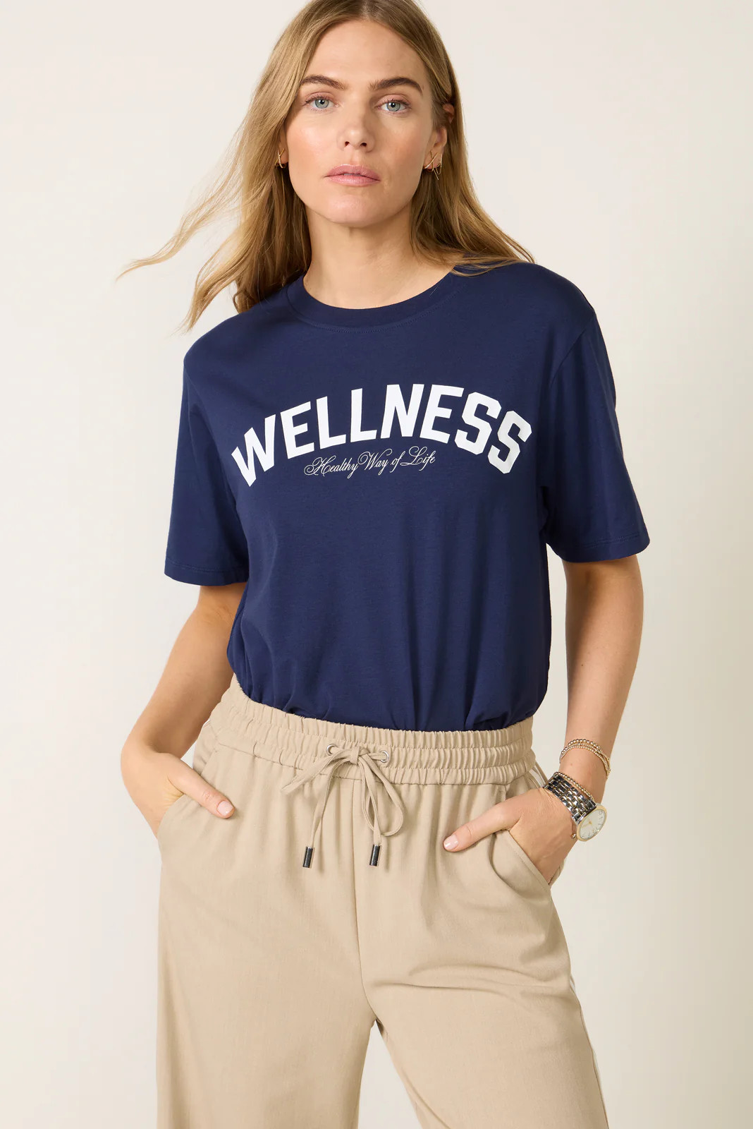 Crew Neck Graphic Tee | Evereve