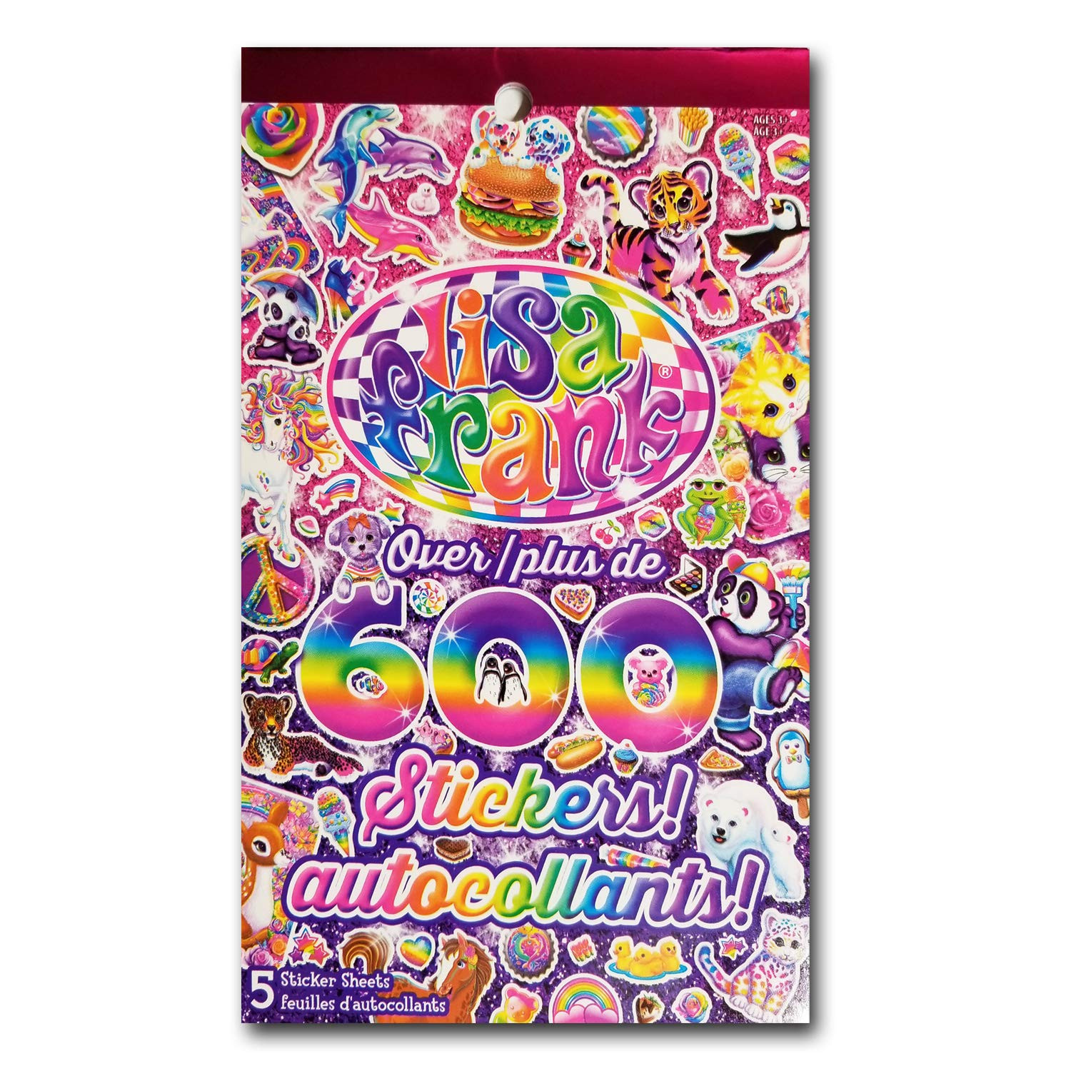 Lisa Frank Over 600 Stickers! | Amazon (US)