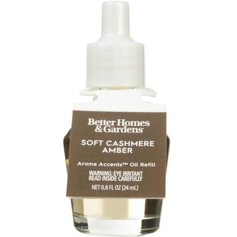 Better Homes & Gardens Aroma Accents Oil Refill 24 mL, Soft Cashmere Amber | Walmart (US)