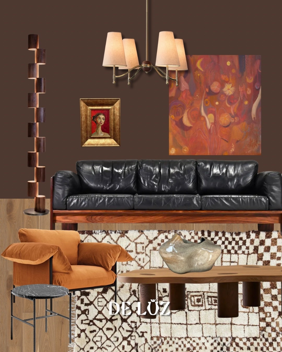  Cozy, bold, and warm: black leather, terracotta accents, earthy textures, and statement art. Shop the look to bring this living room vibe home. 

 

#LTKHome #LTKStyleTip #LTKFamily