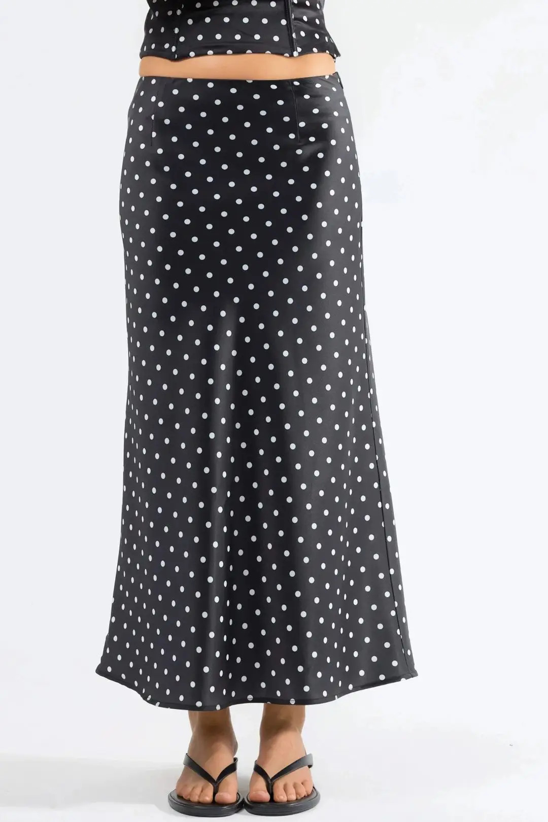 Black Hiccup Polka Dot Maxi Skirt | Debenhams | Debenhams UK