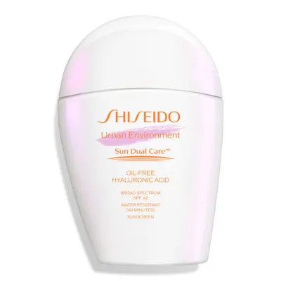 Shiseido Urban Environment Sun Dual Care™ Oil-Free Broad Spectrum SPF 42 Sunscreen at Nordstrom, Size 1 Oz | Nordstrom