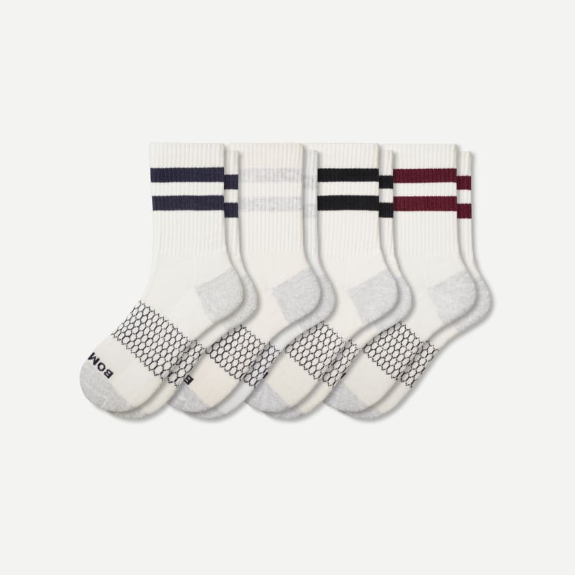 Women's Vintage Stripes Half Calf Sock 4-Pack | Bombas