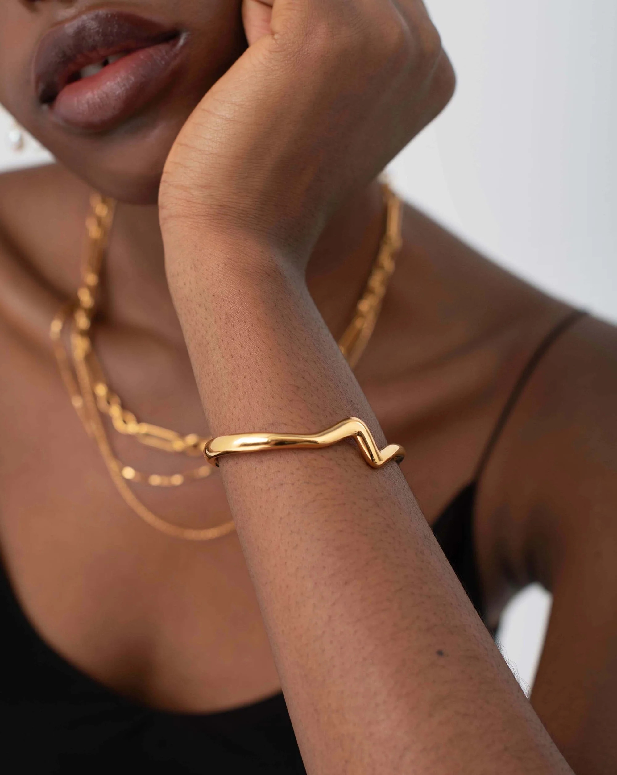 Molten Wave Cuff Bracelet | Missoma UK