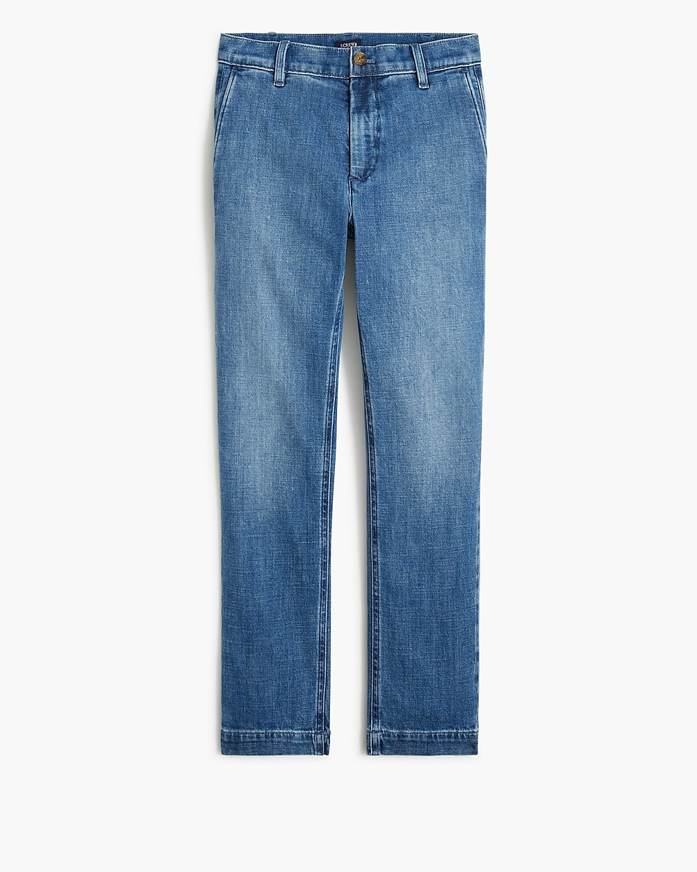 Lightweight cropped denim chino pant | J.Crew Factory