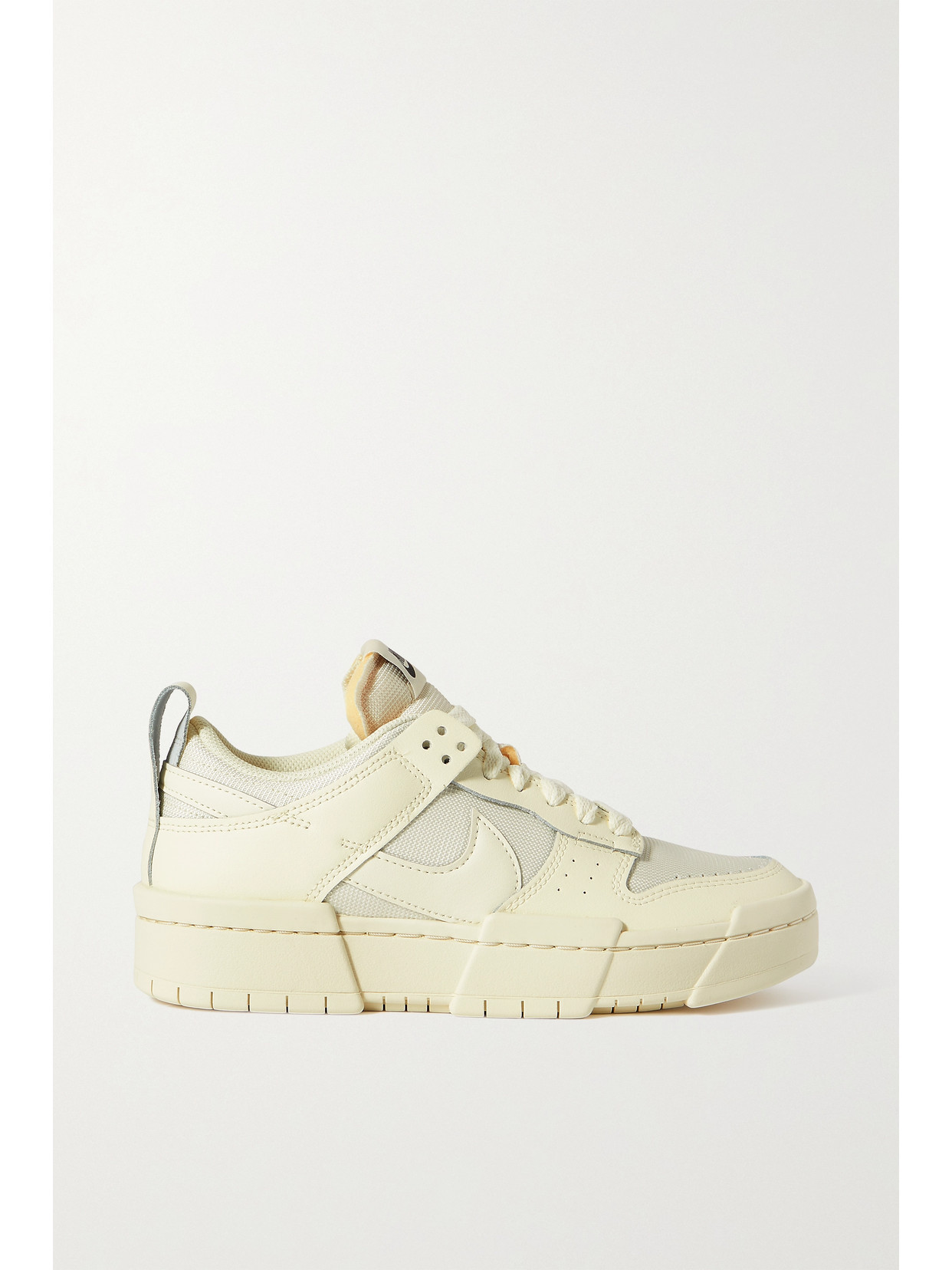 Nike - Dunk Low Disrupt Leather And Mesh Sneakers - Off-white | NET-A-PORTER (UK & EU)