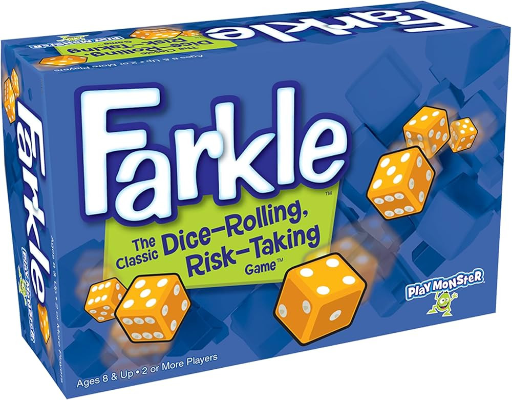 Farkle Classic Dice Games – Kids, Family Games, Travel Game, Adult Games, Board Game, Dice Cup,... | Amazon (US)