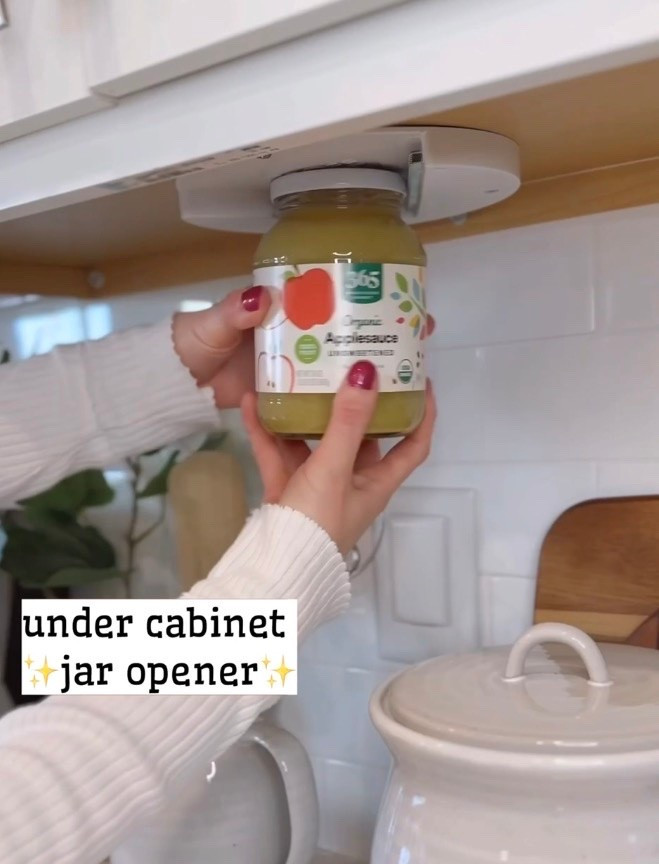 Under cabinet jar opener!!