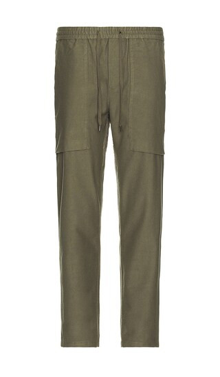 Cuts Icon Pull On Cropped Pant in Green. - size S (also in L, M, XL/1X) | Revolve Clothing (Global)