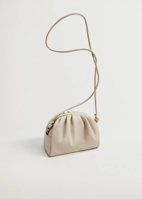 Pleated volume mini bag | MANGO (US)