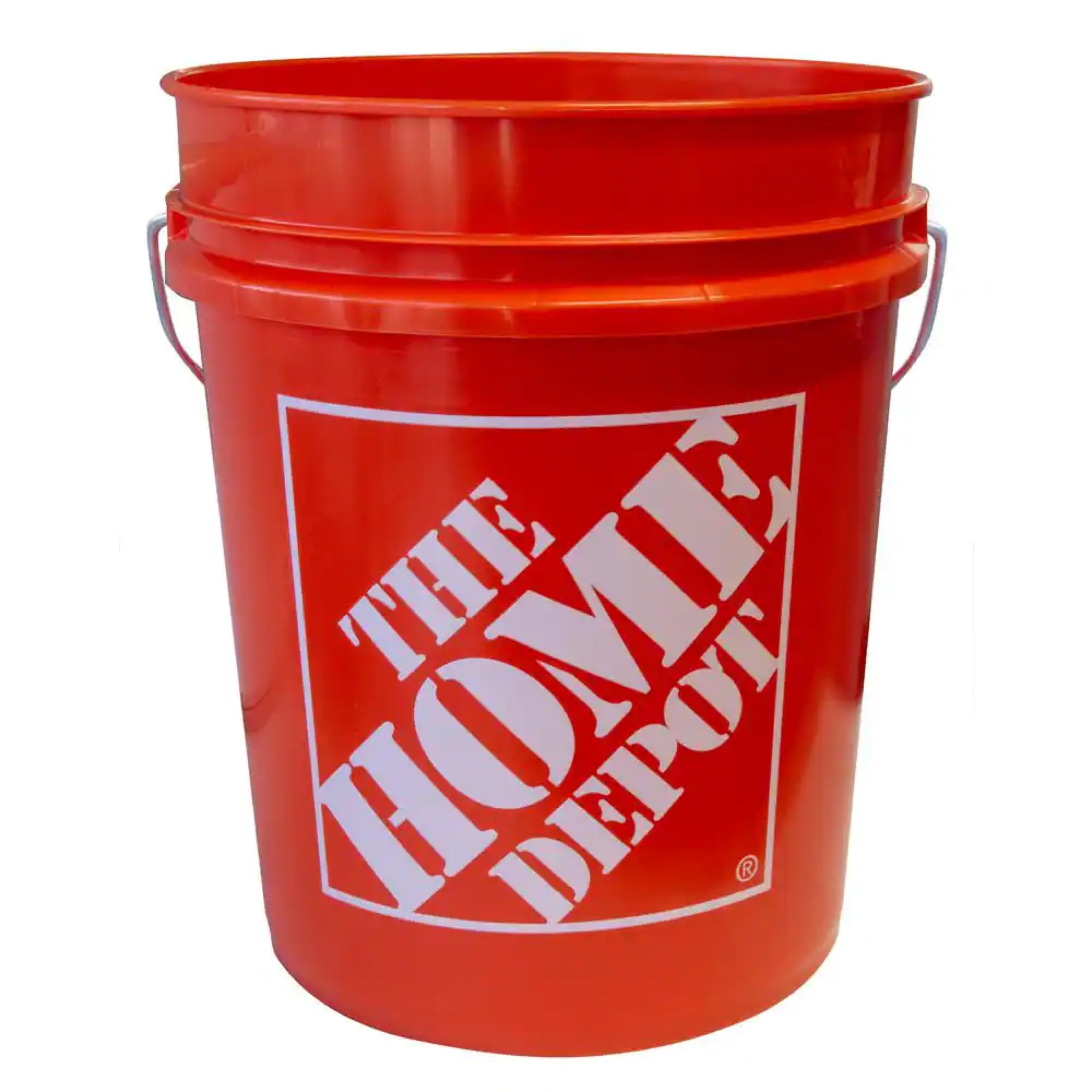 The orange 5 gallon buckets we use in the studio!
